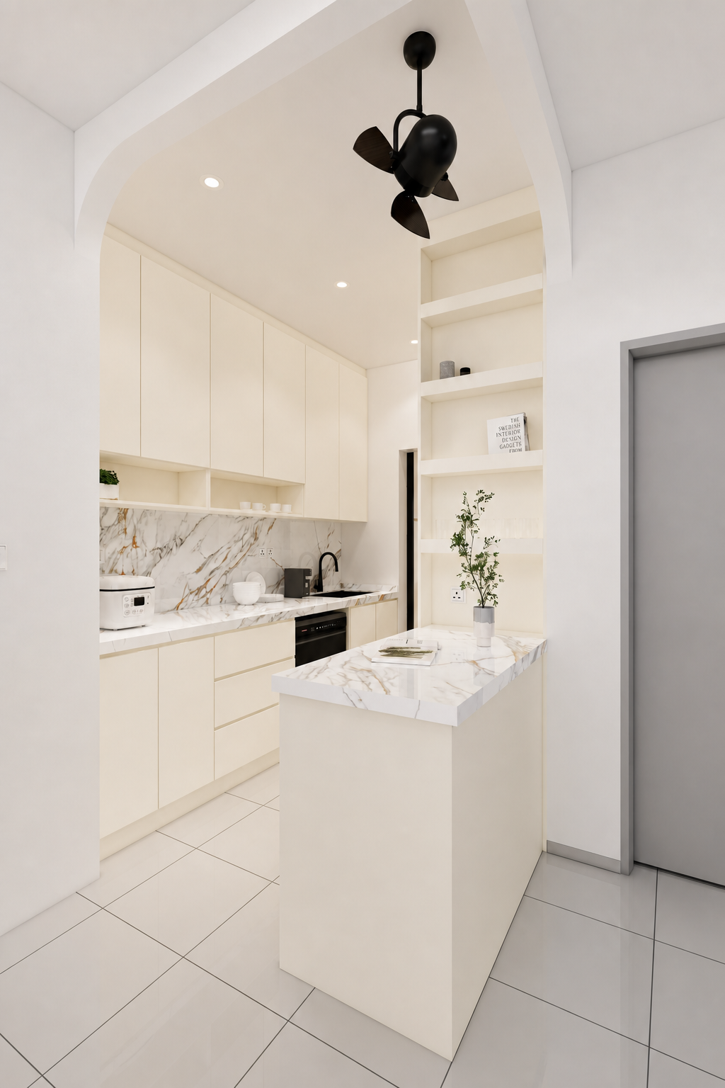 Dengkil Residence kitchen interior design