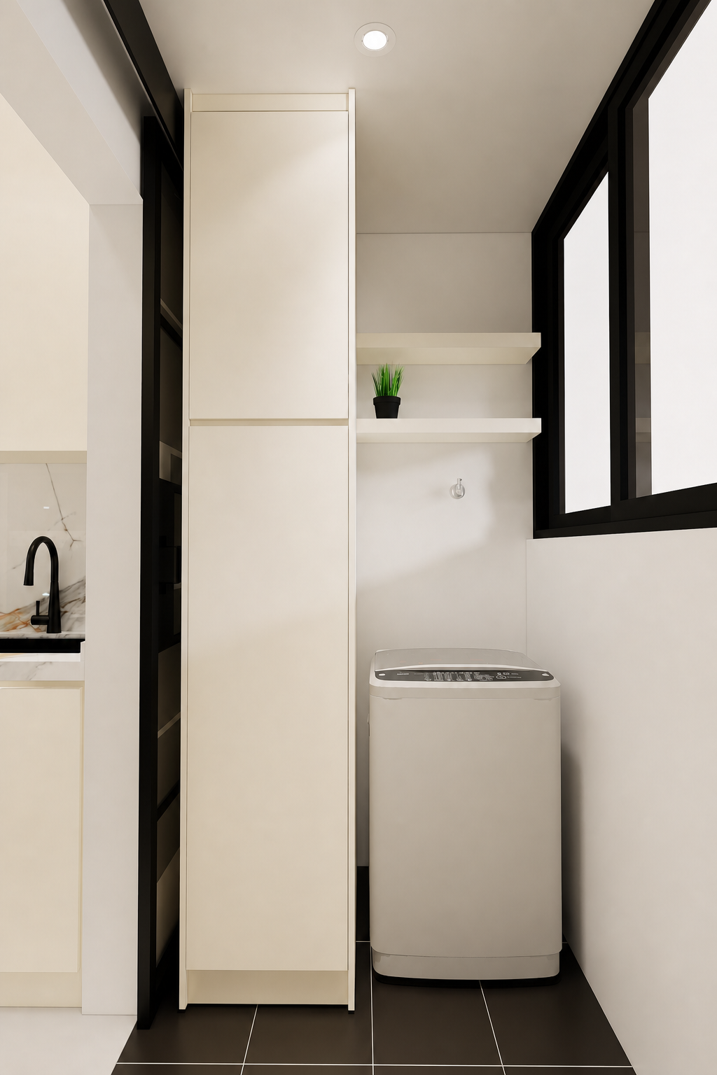 Dengkil Residence Laundry Area · 洗衣区